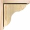 Ekena Millwork Carmel Rough Sawn Corbel w/Backplate, Douglas Fir, 8"W x 10"D x 10"H COR08X10X10CAR01RDF - alternate 2
